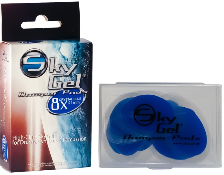 SKY Music Damper Pads Crystal Blue SGDP8CBL
